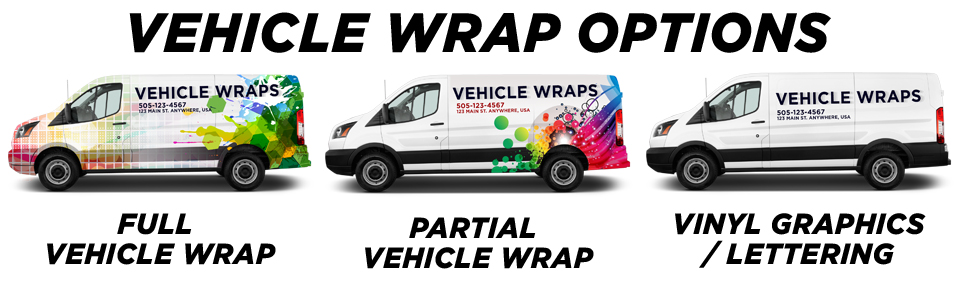 Crestwood Vehicle Wraps & Graphics vehicle wrap options